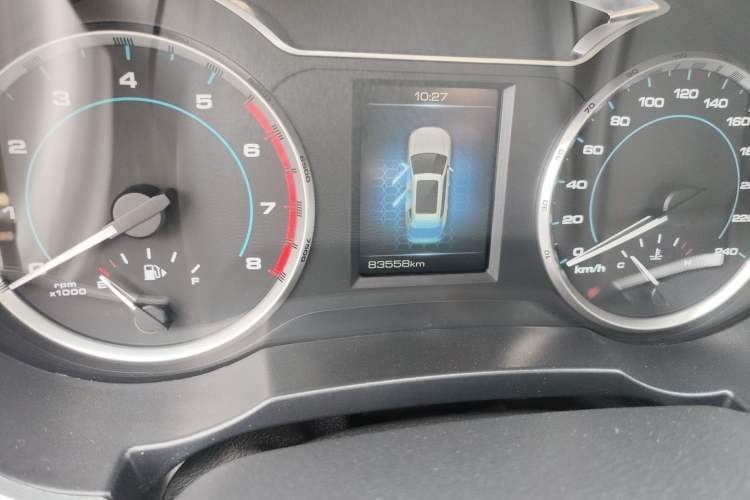 Used Haval H7 2019 2.0T Enjoyment Model China VI Standard Odometer Close Up