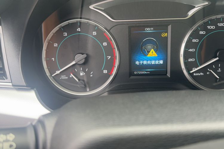 Used Haval H7 2019 2.0T Enjoyment Model China VI Standard Odometer Close Up