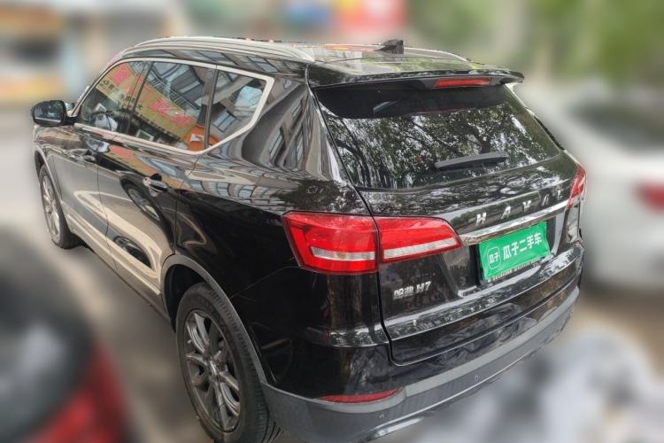 Used Haval H7 2019 2.0T Enjoyment Model China VI Standard Rear Left 45 Deg