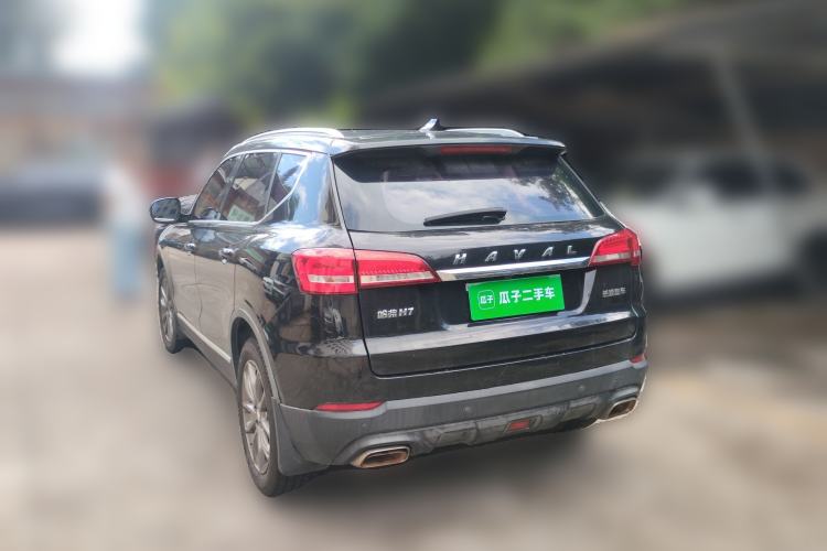 Used Haval H7 2019 2.0T Smart Enjoyment Version China VI Standard Rear Left 45 Deg