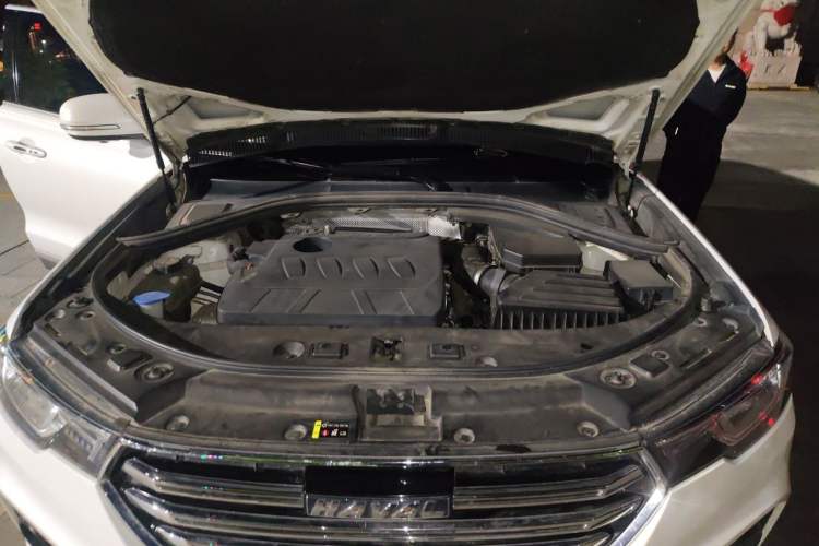Used Haval H7 2019 2.0T Enjoyment Model China VI Standard Engine Bay