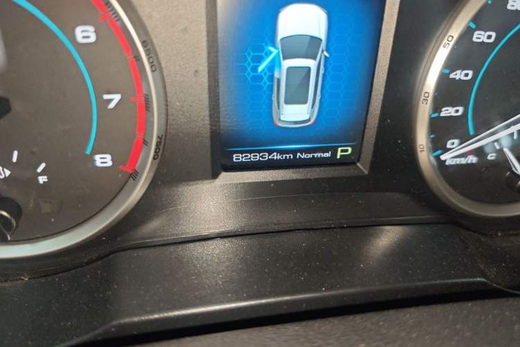 Used Haval H7 2019 2.0T Enjoyment Model China VI Standard Odometer Close Up
