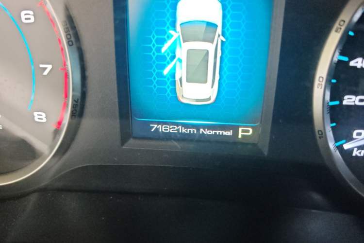 Used Haval H7 2019 2.0T Enjoyment Model China VI Standard Odometer Close Up