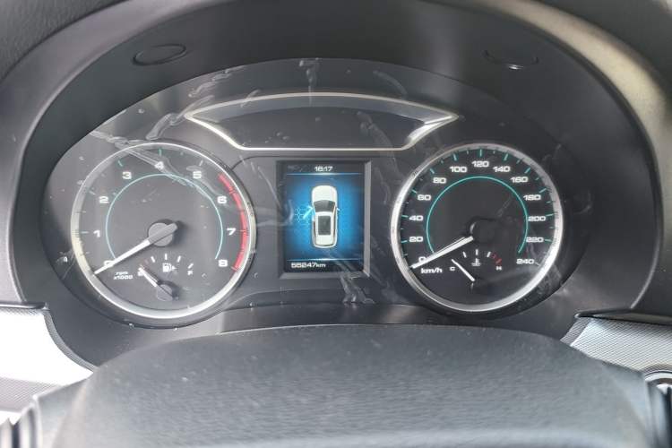 Used Haval H7 2019 2.0T Enjoyment Model China VI Standard Odometer Close Up