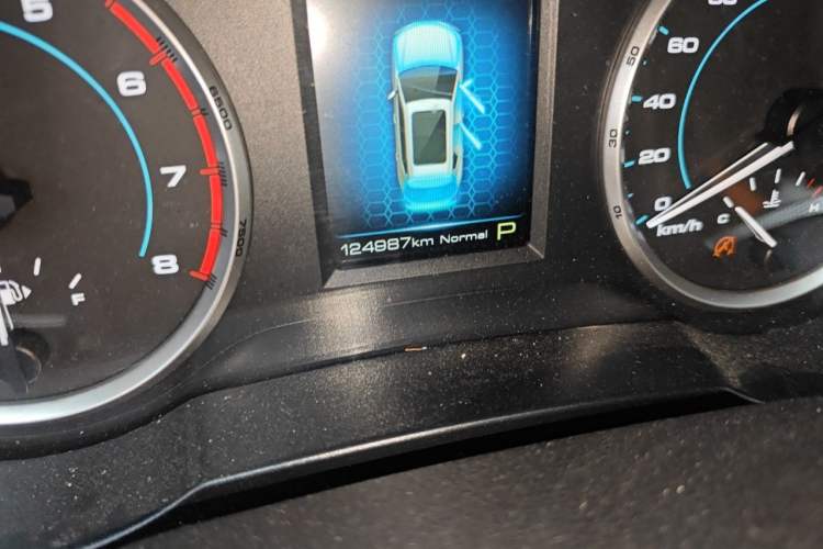 Used Haval H7 2019 2.0T Enjoyment Model China VI Standard Odometer Close Up