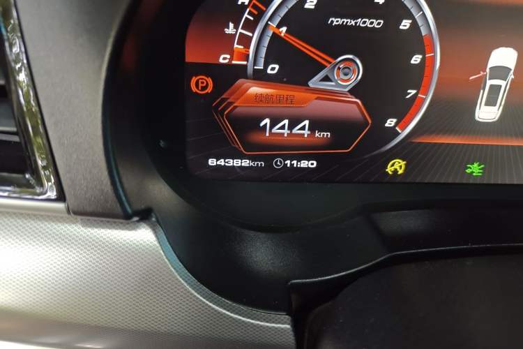 Used Haval H7 2019 2.0T Smart Enjoyment Version China V Standard Odometer Close Up
