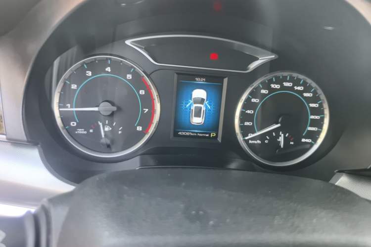 Used Haval H7 2019 2.0T Enjoyment Model China VI Standard Odometer Close Up