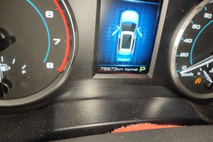 Used Haval H7 2019 2.0T Enjoyment Model China VI Standard Odometer Close Up