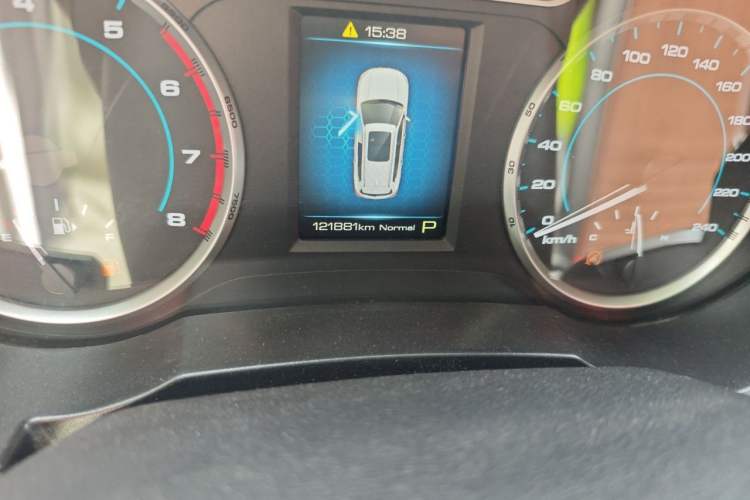 Used Haval H7 2019 H7L 2.0T Luxury Model Odometer Close Up