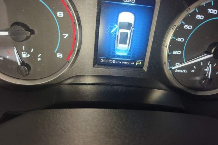 Used Haval H7 2019 2.0T Smart Enjoyment Version China VI Standard Odometer Close Up