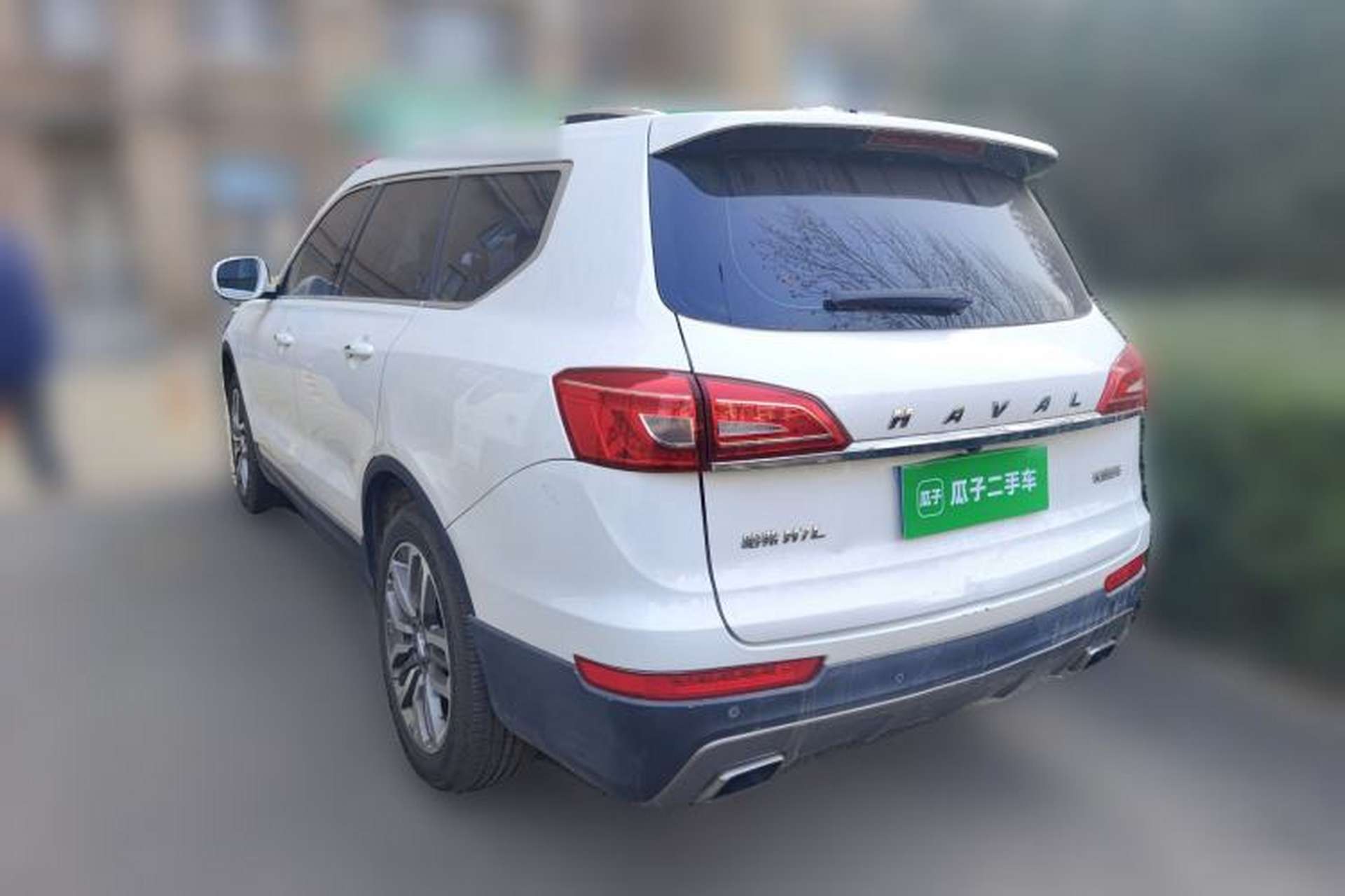 Used Haval H7 2019 H7L 2.0T Luxury Model Rear Left 45 Deg