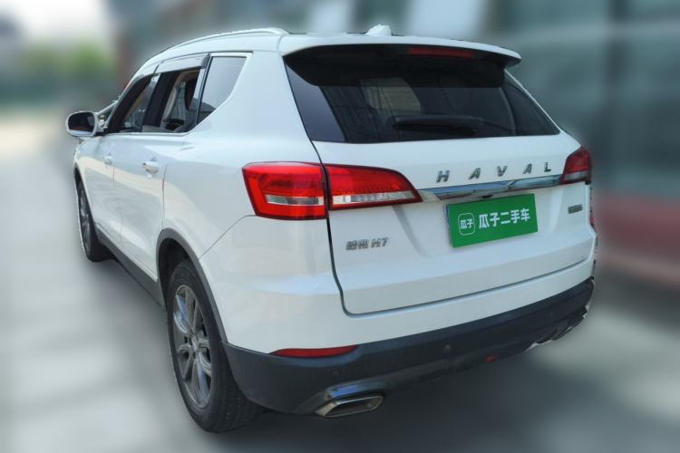 Used Haval H7 2019 2.0T Smart Enjoyment Version China VI Standard Rear Left 45 Deg
