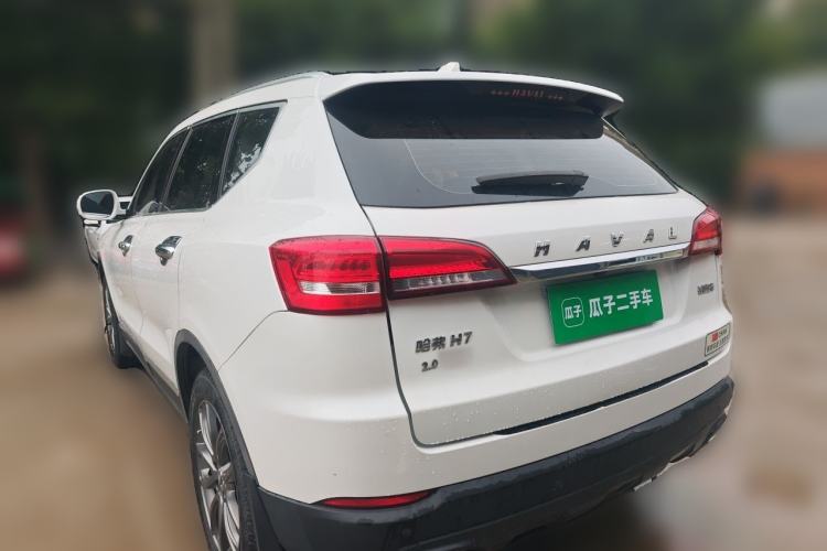 Used Haval H7 2019 2.0T Enjoyment Model China VI Standard Rear Left 45 Deg