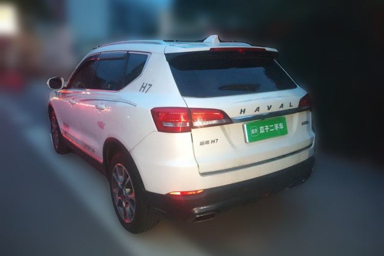 Used Haval H7 2019 2.0T Smart Enjoyment Version China V Standard Rear Left 45 Deg