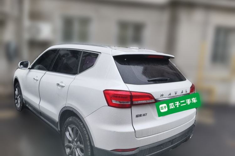 Used Haval H7 2019 2.0T Smart Enjoyment Version China VI Standard Rear Left 45 Deg