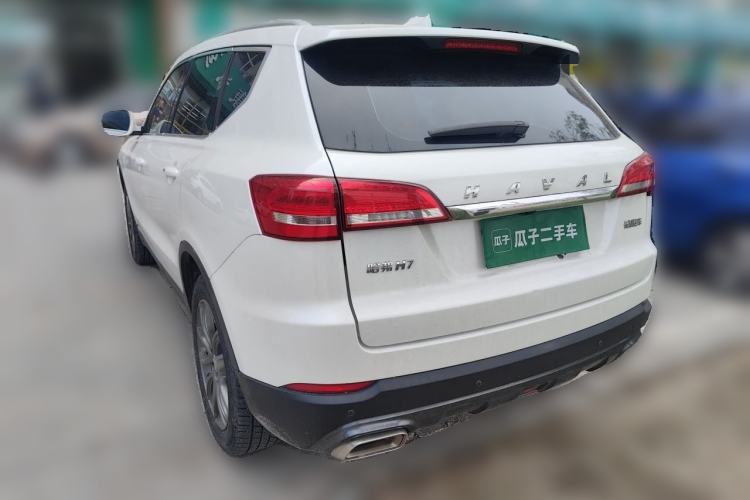 Used Haval H7 2019 2.0T Enjoyment Model China VI Standard Rear Left 45 Deg