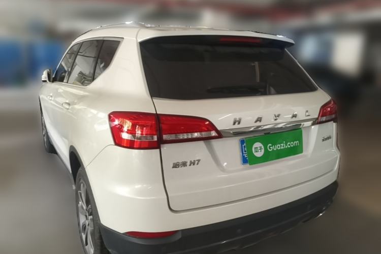 Used Haval H7 2019 2.0T Smart Enjoyment Version China VI Standard Rear Left 45 Deg