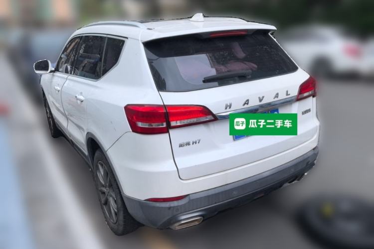 Used Haval H7 2019 2.0T Smart Enjoyment Version China VI Standard Rear Left 45 Deg