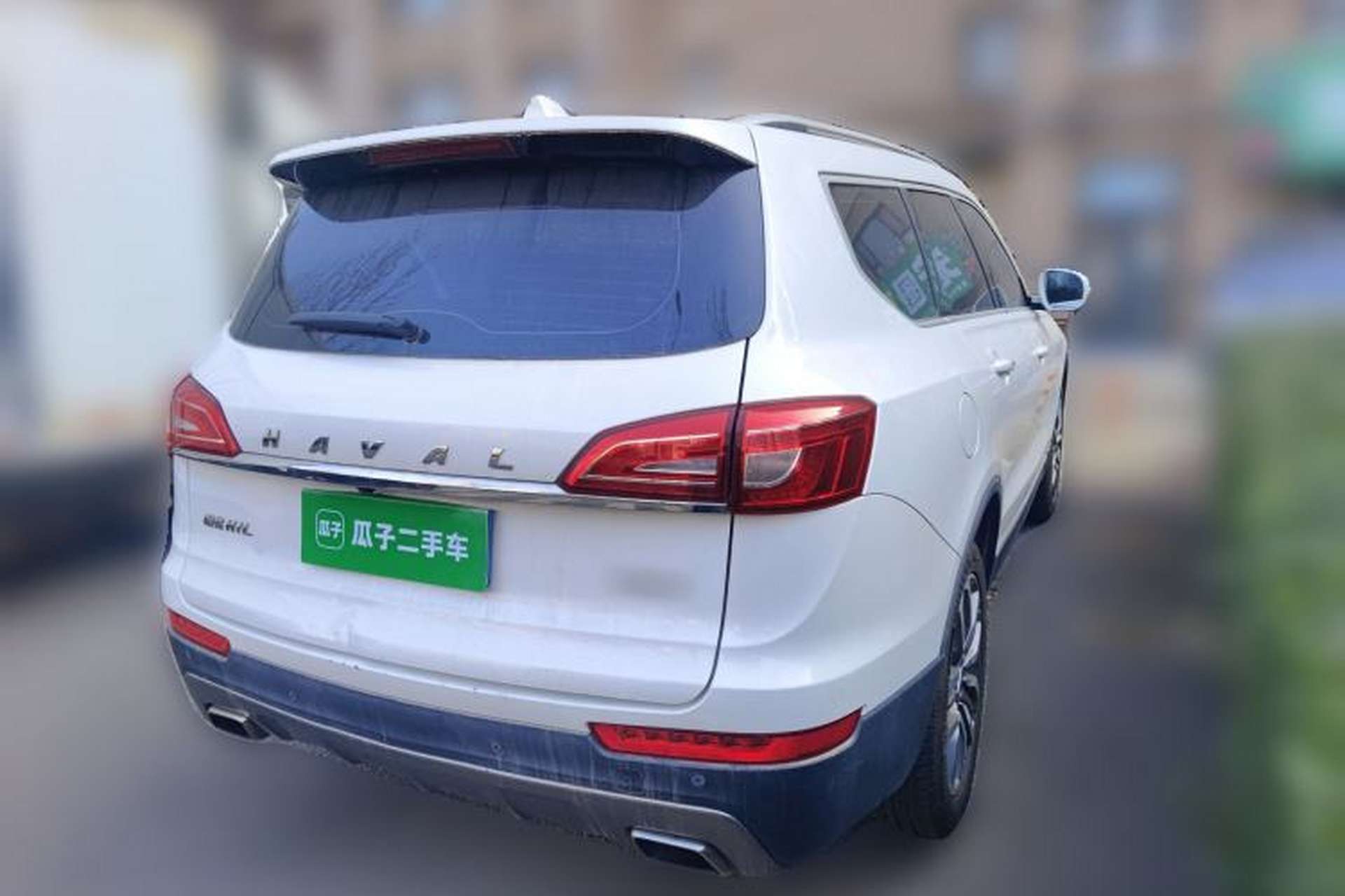 Used Haval H7 2019 H7L 2.0T Luxury Model Rear Right 45 Deg