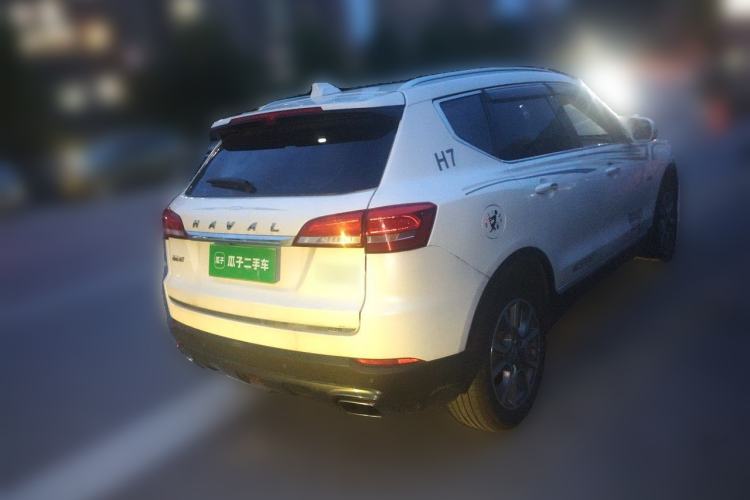 Used Haval H7 2019 2.0T Smart Enjoyment Version China V Standard Rear Right 45 Deg