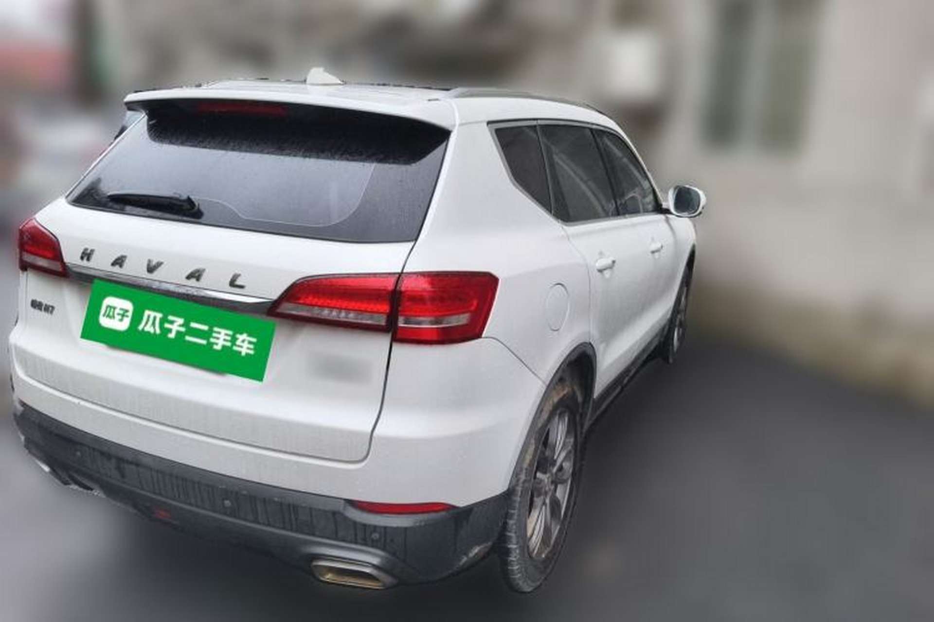 Used Haval H7 2019 2.0T Smart Enjoyment Version China VI Standard Rear Right 45 Deg