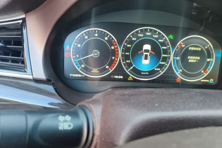 Used Haval H7 2021 2.0T Smart Enjoyment Version Odometer Close Up