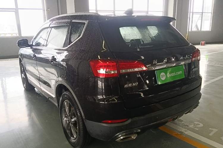 Used Haval H7 2021 2.0T Smart Enjoyment Version Rear Left 45 Deg