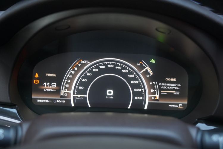 Used Haval H7 2021 2.0T Smart Enjoyment Version Odometer Close Up