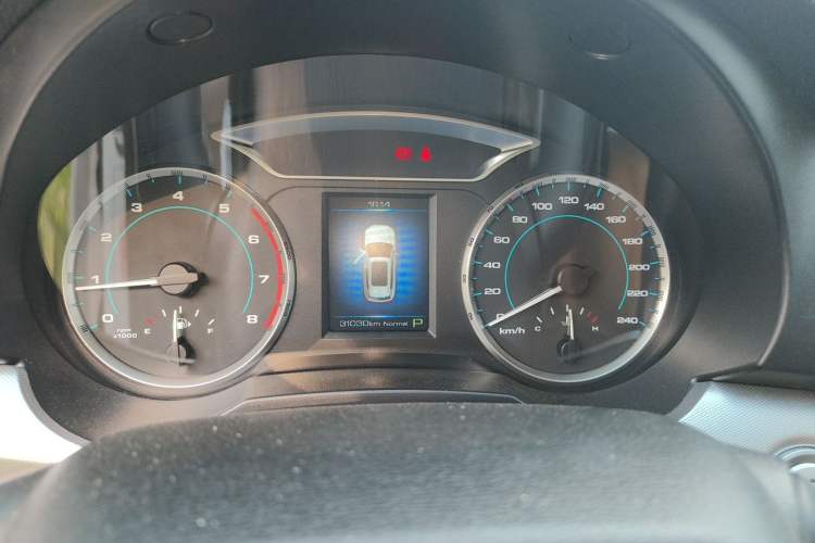 Used Haval H7 2021 2.0T Enjoyment Version Odometer Close Up