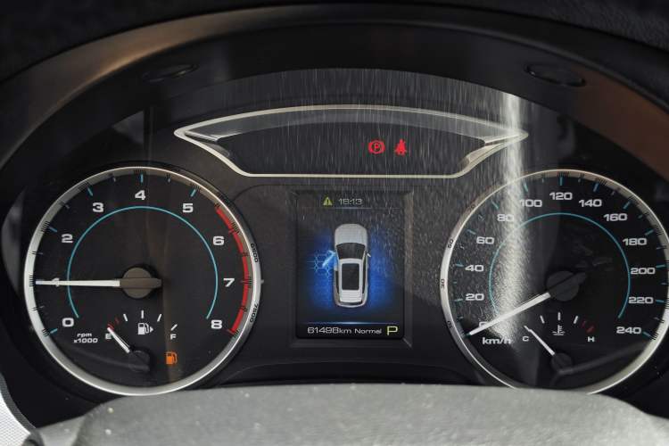 Used Haval H7 2021 2.0T Enjoyment Version Odometer Close Up