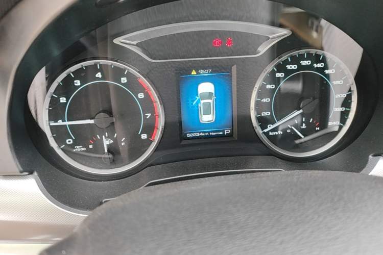 Used Haval H7 2021 2.0T Enjoyment Version Odometer Close Up