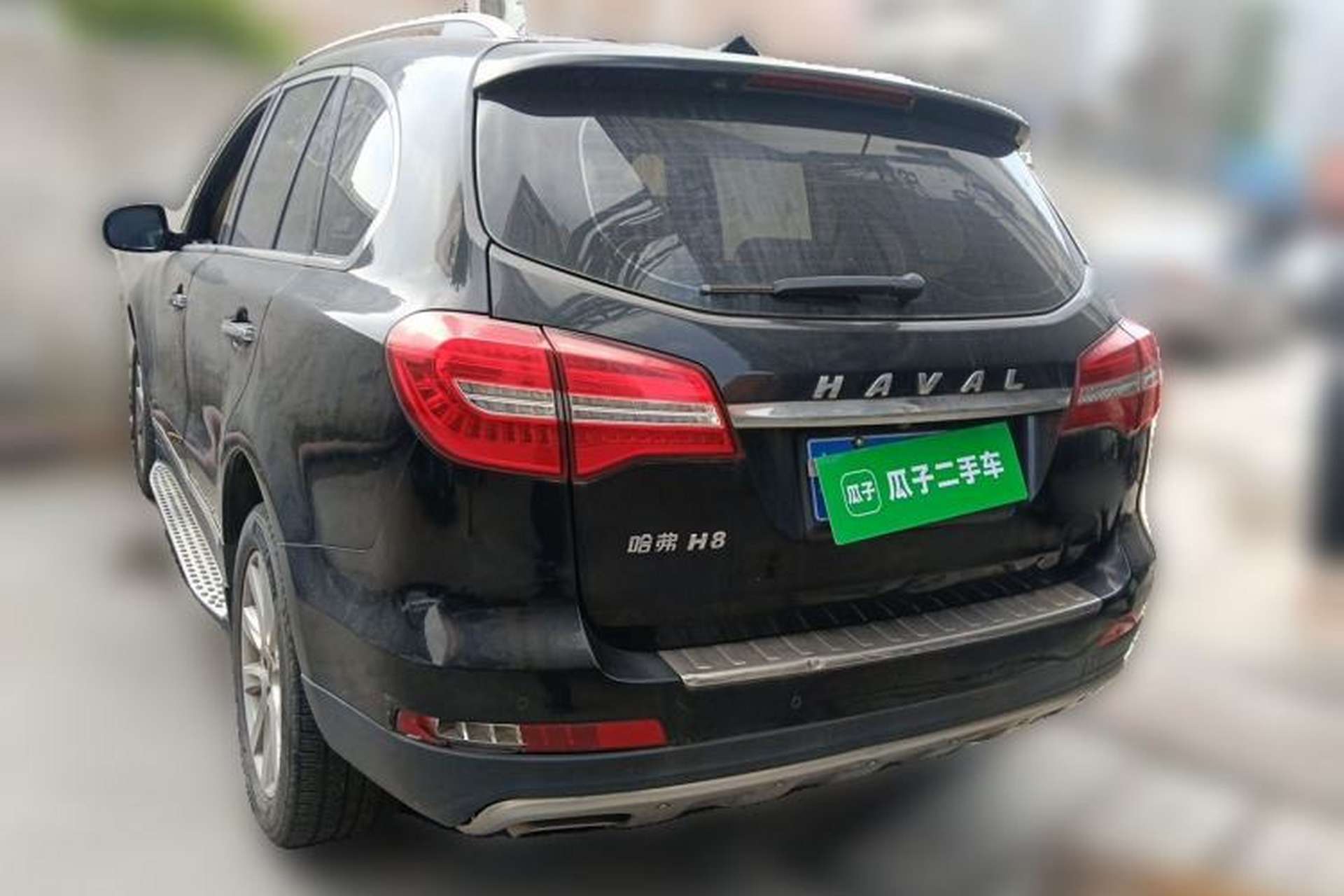 Used Haval H8 2015 2.0T Two-Wheel-Drive Luxury Version Rear Left 45 Deg
