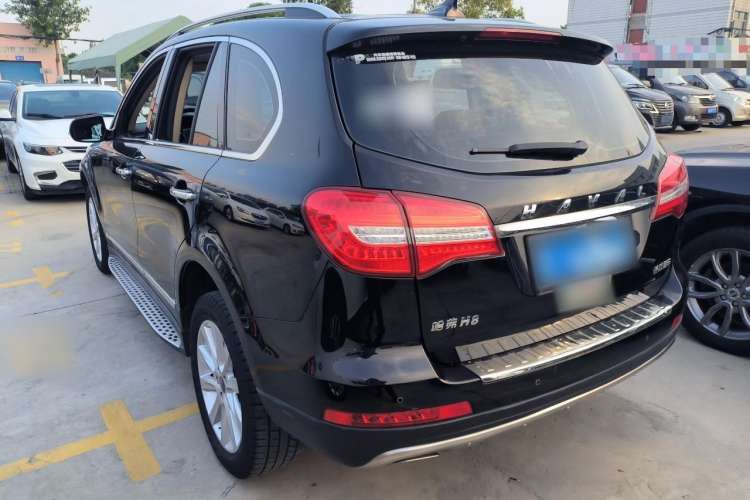 Used Haval H8 2015 2.0T Two-Wheel-Drive Luxury Version Rear Left 45 Deg