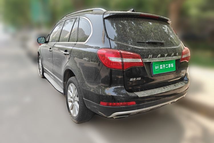 Used Haval H8 2015 2.0T Four-Wheel Drive Luxury Model Rear Left 45 Deg