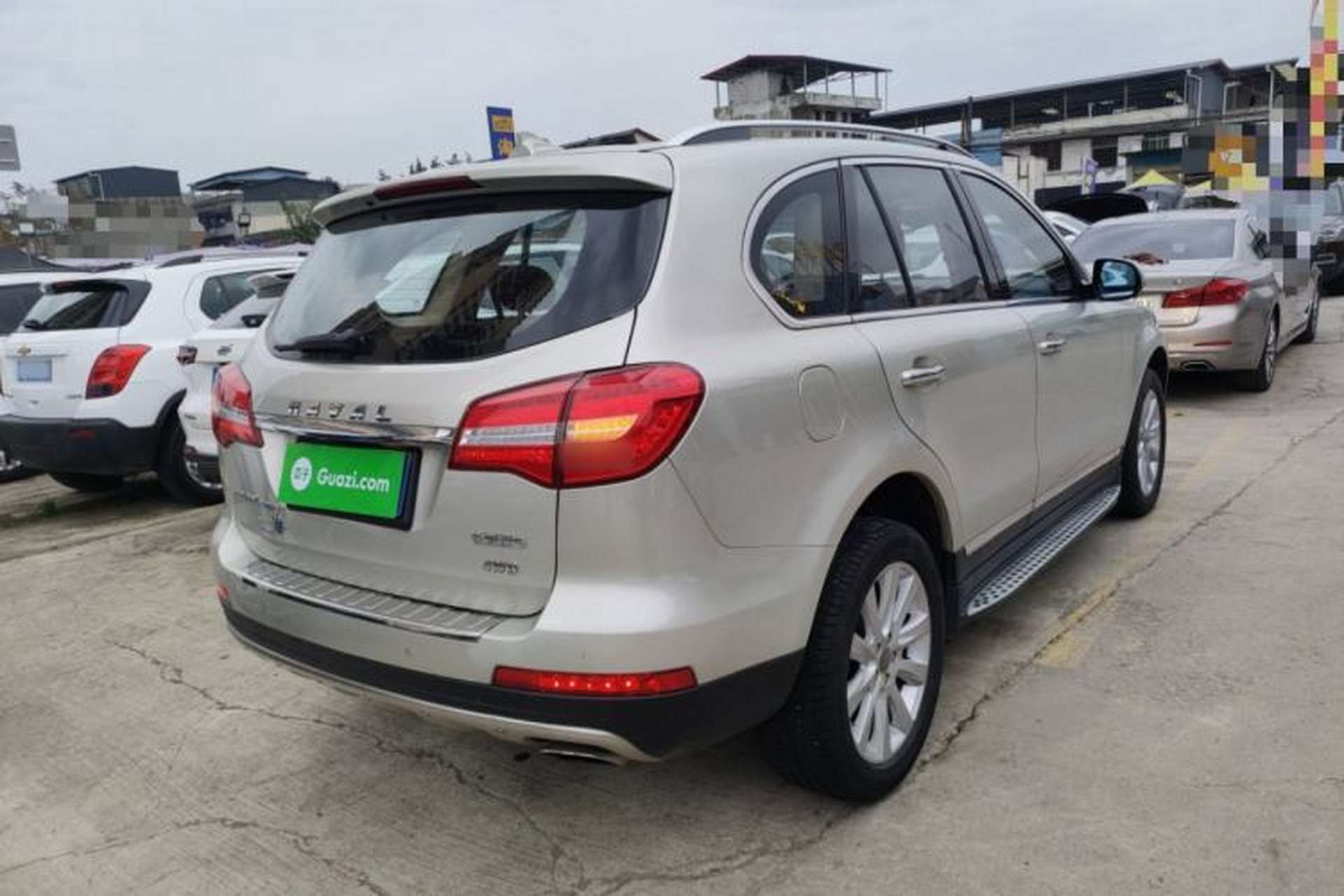 Used Haval H8 2015 2.0T Four-Wheel Drive Elite Model Rear Right 45 Deg