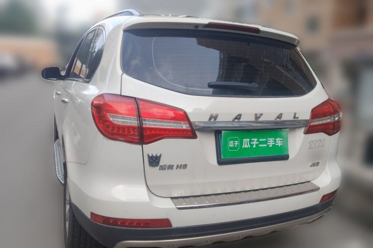 Used Haval H8 2015 2.0T Four-Wheel Drive Luxury Model Rear Left 45 Deg