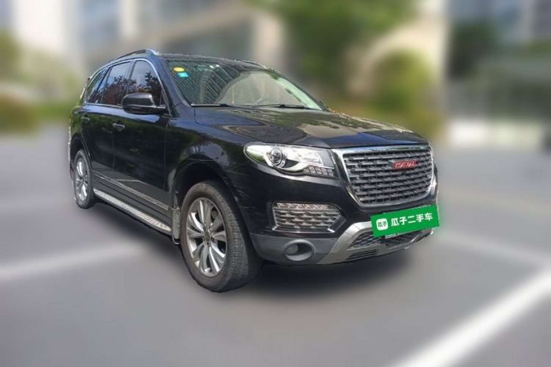 Used Haval H8 2017 2.0T Gasoline Two-Wheel Drive Enjoyment Version Front Right 45 Deg