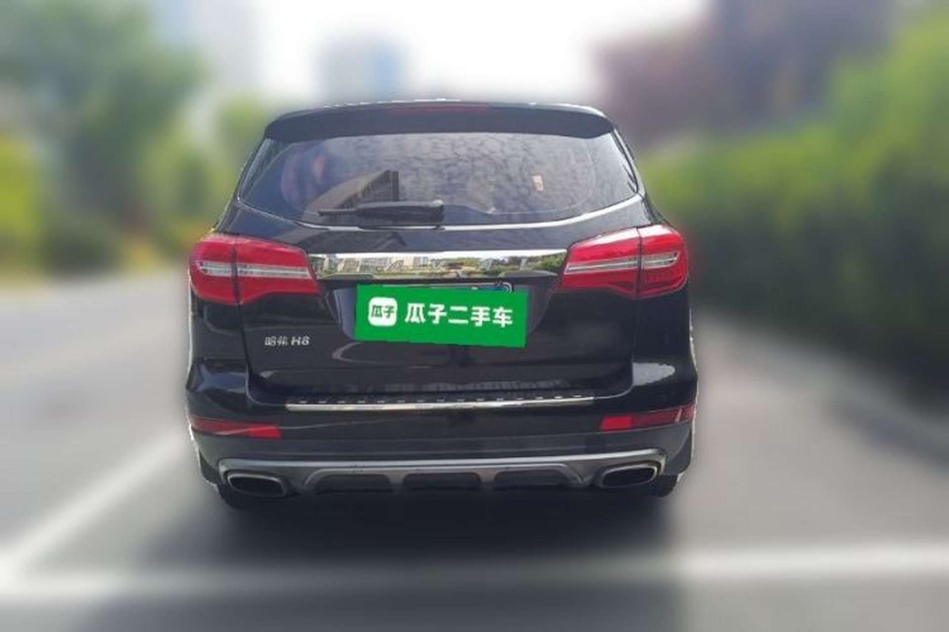 Used Haval H8 2017 2.0T Gasoline Two-Wheel Drive Enjoyment Version Rear