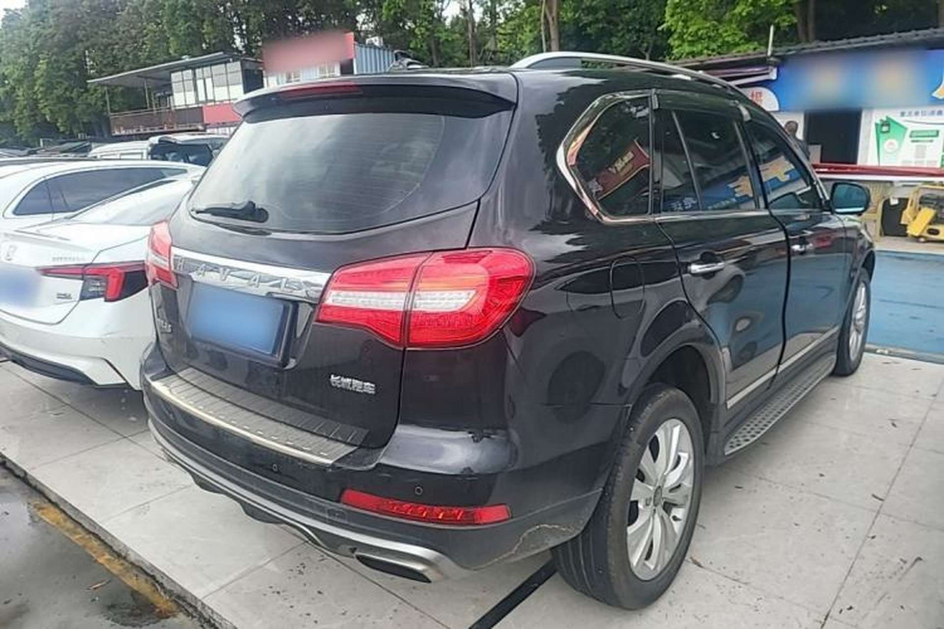 Used Haval H8 2017 2.0T Gasoline Two-Wheel Drive Enjoyment Version Rear Right 45 Deg