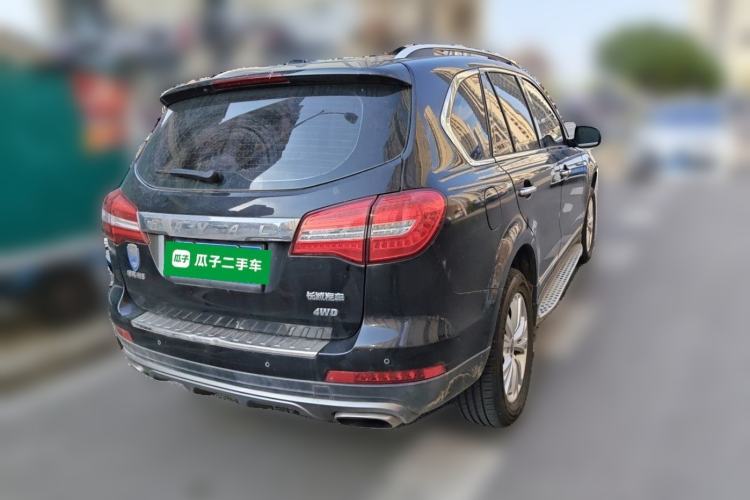 Used Haval H8 2017 2.0T Gasoline 4x4 Smart Enjoyment Version Rear Right 45 Deg