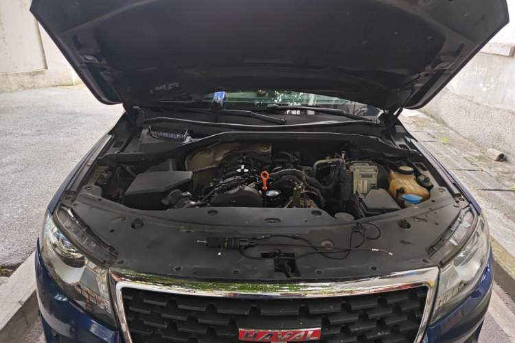Used Haval H8 2017 2.0T Gasoline Two-Wheel Drive Smart Edition Engine Bay