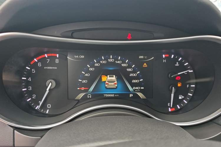 Used Haval H8 2017 2.0T Gasoline Two-Wheel Drive Enjoyment Version Instrument Cluster