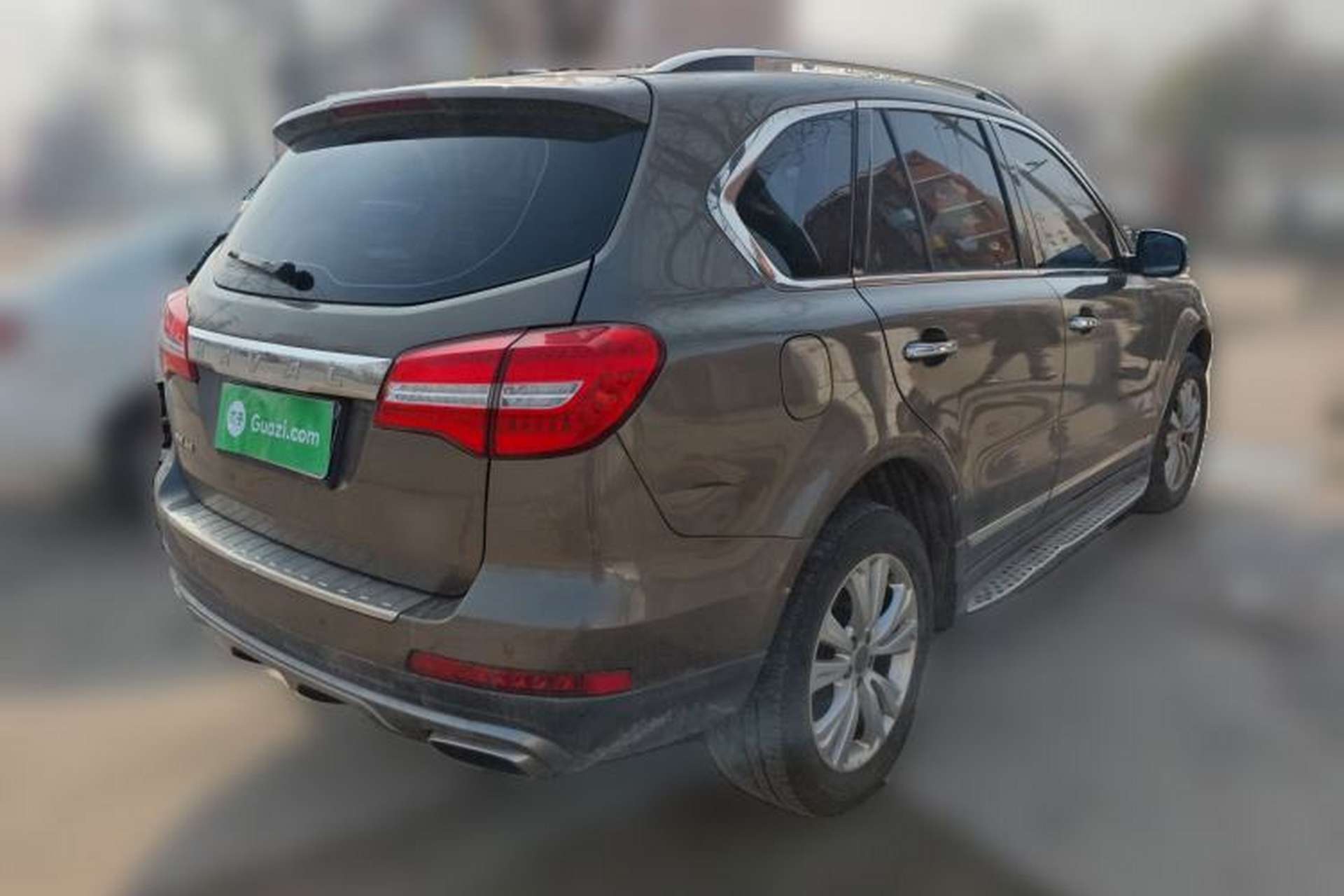 Used Haval H8 2017 2.0T Gasoline Four-Wheel Drive Luxury Model Rear Right 45 Deg