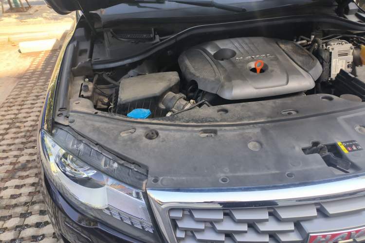 Used Haval H8 2017 2.0T Gasoline Four-Wheel Drive Luxury Model Engine Bay Right