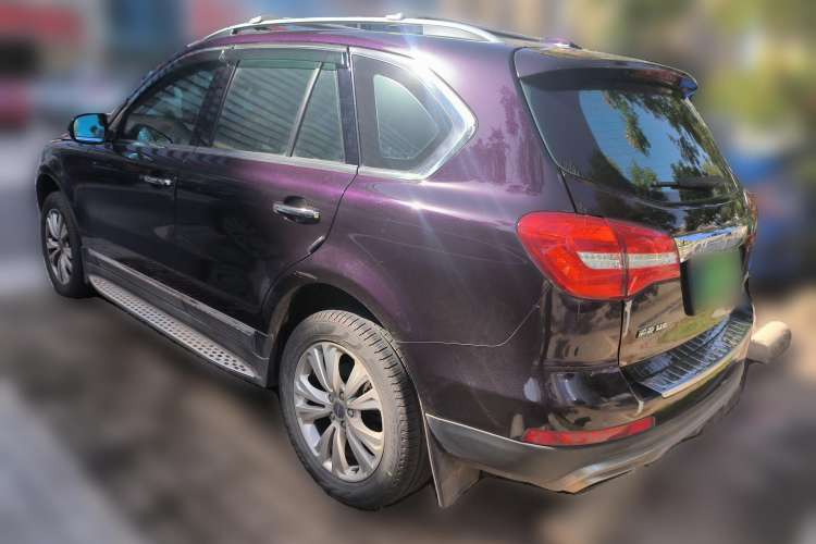 Used Haval H8 2017 2.0T Gasoline Four-Wheel Drive Luxury Model Rear Left 45 Deg