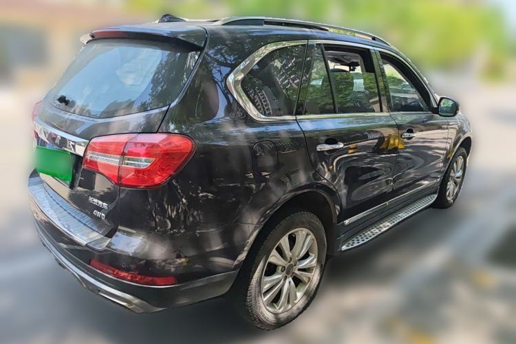 Used Haval H8 2017 2.0T Gasoline 4x4 Smart Enjoyment Version Rear Right 45 Deg