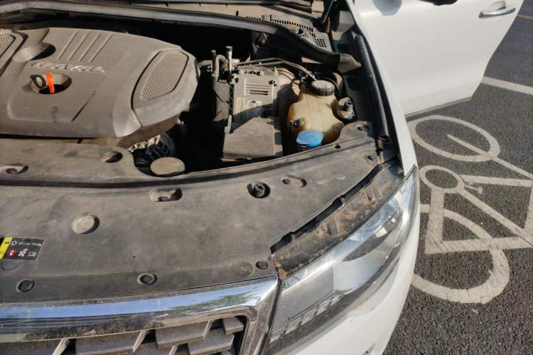 Used Haval H8 2017 2.0T Gasoline 4x4 Smart Enjoyment Version Engine Bay Left
