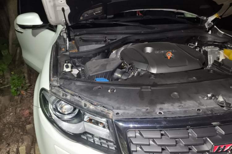 Used Haval H8 2017 2.0T Gasoline Four-Wheel Drive Luxury Model Engine Bay Right