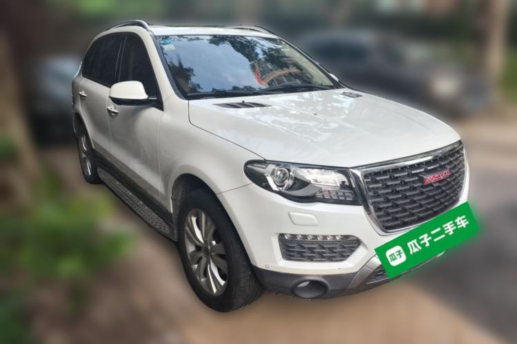 Used Haval H8 2017 2.0T Gasoline Four-Wheel Drive Luxury Model Front Right 45 Deg