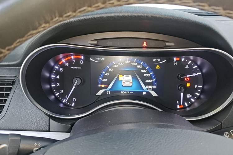Used Haval H8 2017 2.0T Gasoline Two-Wheel Drive Enjoyment Version Instrument Cluster